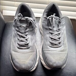 Hoka One One Gray Athletic Shoes